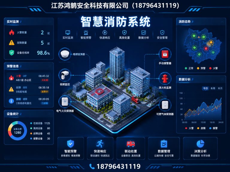洛阳消防通信指挥展示图